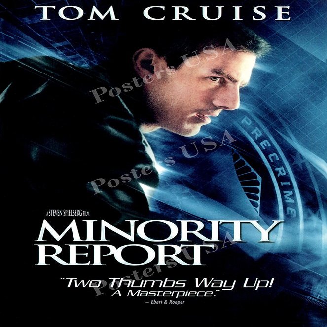 PremiumPrints - Tom Cruise Minority Report Movie Poster Glossy Finish Made in USA - FIL179 (24" x 36" (61cm x 91.5cm))