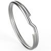 Key Ring/Key Chain, 50 Pack 1 inches Split Round Metal Silver Keyring for Home/Car/Outdoor/Arts/Lanyards/CraftsKeys Organization view 1