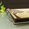 Bride and Groom Silhouette Personalized Name and Date Wedding Wooden Guest Book Photo Albums Scrapbook view 4