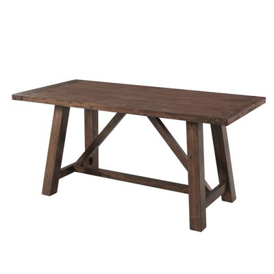 Picket House Furnishings Regan 6 Piece Dining Set in Walnut