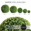 3rd Street Inn Topiary Ball Assortment - Artificial Plant Set - Indoor/Outdoor Wedding Party Decor - Faux Foliage Garden Sphere - Tree and Bush Substitute (15", 11", 7" (Jasper)) view 3