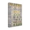 Wrapped Canvas Wall Art - Lantern Press 'Maine' Wall Art for Living Room, Bedroom, or Office Dcor - 16x24 view 1
