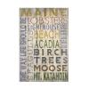 Wrapped Canvas Wall Art - Lantern Press 'Maine' Wall Art for Living Room, Bedroom, or Office Dcor - 16x24 view 2