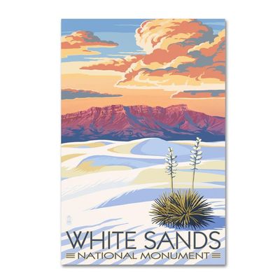 Trademark Fine Art National Park 13 by Lantern Press, 16x24-Inch-Inch
