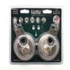 Same Keys for 2 Stainless Steel Disc Padlock 2-3/4", Self Storage disc Lock (2 Locks Keyed Alike)#7920 view 1