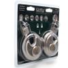 Same Keys for 2 Stainless Steel Disc Padlock 2-3/4", Self Storage disc Lock (2 Locks Keyed Alike)#7920 view 3