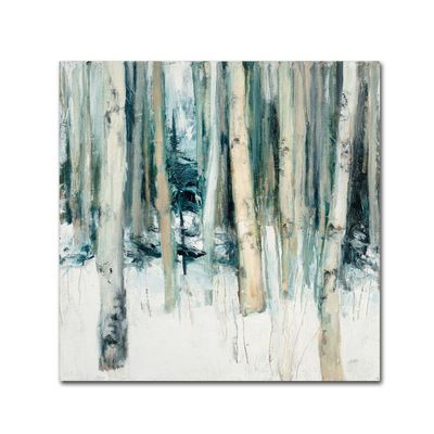 Trademark Fine Art Winter Woods II by Julia Purinton, 18x18-Inch