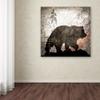 Trademark Fine Art Calling Bear by LightBoxJournal, 18x18-Inch-Inch view 2