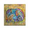 Trademark Fine Art Runes Elephant by Oxana Ziaka, 18x18-Inch view 1