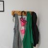 All-Purpose Wood Wall Coat Rack view 2