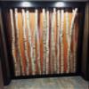 Wilson White Birch Decorative Poles - Natural Wood Bark Kiln Dried Home Dcor, 8' L x 2.5-3.5" D (2 Poles) view 3