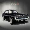 1967 COUGAR XR7 Black - ART PRINT POSTER BY ARTIST DANNY WHITFIELD - SIZE 20 X 30 view 1