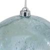 Vickerman 8" Christmas Ornament Ball, Baby Blue Shiny Mercury Finish, Shatterproof Plastic, Holiday Christmas Tree Decoration view 2