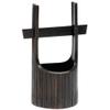 Banyo Vase Brown Size: 5.9 x 5.9 x 12.6 inches (15 view 1