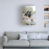 Wrapped Canvas Wall Art - The Macneil Studio 'Black Labradors' Wall Art for Living Room, Bedroom, or Office Dcor - 16x24 view 3