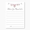 20 Pack Girl Advice Cards for Baby Shower, Advice for the Mom and Dad to Be (Advice4-G) view 1