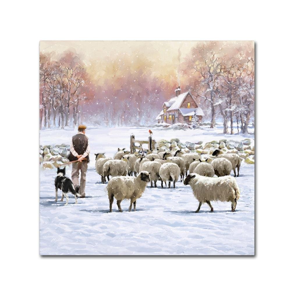 Trademark Fine Art ALI9091-C1818GG Canvas Art