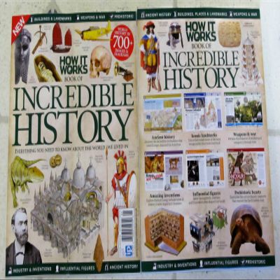 HOW IT WORKS Magazine BOOK OF INCREDIBLE HISTORY Issue No 6 WORLD 700+ IMAGES