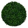 3rd Street Inn Medium Boxwood Topiary Ball - Artificial Plant Set - Indoor/Outdoor Wedding Party Decor - Faux Foliage Garden Sphere - Tree and Bush Substitute (11", 2 Pack) view 1