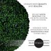 3rd Street Inn Medium Boxwood Topiary Ball - Artificial Plant Set - Indoor/Outdoor Wedding Party Decor - Faux Foliage Garden Sphere - Tree and Bush Substitute (11", 2 Pack) view 2