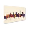 Trademark Fine Art Munich Germany Skyline IV by Michael Tompsett, 16x24-Inch-Inch view 2