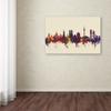 Trademark Fine Art Munich Germany Skyline IV by Michael Tompsett, 16x24-Inch-Inch view 3