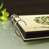 Personalised Tree Design Wood Engraved Advice Book Handmade Bride & Groom Wedding Guestbook view 3