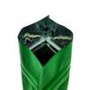 QQ Studio 100PCS Matte Double-Sided Colored Stand-Up Resealable QuickQlick Bags (8.5x13cm (3.3x5.1"), Green) view 2
