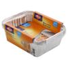 Albal - 5 Aluminium containers 0.5 L - Fast and even cooking - Oven and barbecue view 2