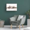Wrapped Canvas Wall Art - Michael Tompsett 'Oklahoma City Skyline II' Wall Art for Living Room, Bedroom, or Office Dcor - 16x24 view 4