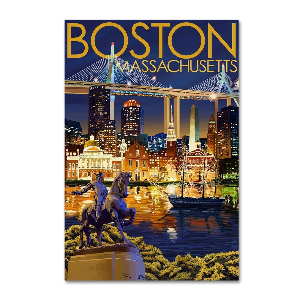 Trademark Fine Art Travel Poster 101 by Lantern Press, 16x24-Inch-Inch