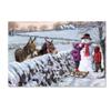 Canvas Wall Art - The Macneil Studio 'Donkeys' Wall Art for Living Room, Bedroom, or Office Dcor by Trademark Fine Art view 1