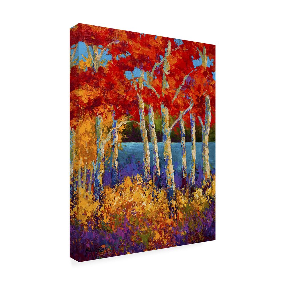 Summers End by Marion Rose, 18x24-Inch Canvas Wall Art