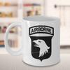 101st Airborne Coffee Mug - Black US Army Coffee Mug view 3