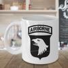 101st Airborne Coffee Mug - Black US Army Coffee Mug view 4