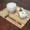 Aoba 598527 Chopstick Holder, Natural Wood, Akatsuki Red view 4