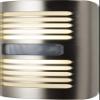 GE Enbrighten LED Motion Sensor Night Light, Plug-in, 40 Lumens, Motion-Select with 25ft Detection, Dusk-to-Dawn, Brushed Nickel Louver  37299 (1 Pack) view 1