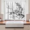 Ambesonne Brown Kitchen Curtains, Coffee and Chocolate Themed Collage Mug Cinnamon Bars Cocoa Tasty Yummy Snacks, Window Drapes 2 Panel Set for Kitchen Cafe Decor, 55" X 39", Brown White view 2