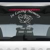 Custom Angels 2 in Loving Memory Personalized Car-Wall-Vinyl Decals Stickers, 15 Inches view 1