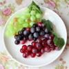 Mynse 5 Bunch 36 Heads of Crafts Fruit Artificial Grapes Purple view 2