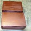 Steve's Gift Shoppe Bed Lifter Bed Riser 3.5 Inch Lift - for 3.25 Wide Bed Post - Paint Option - Cedar Exterior Douglas Fir Solid Core - Very Strong (Stained) view 3