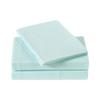 Singh's Textiles 600 Thread Count 100% Egyption Cotton Full Sleeper Sofa Bed Sheet Set (54" x 72" + 4") Aqua Solid view 1