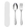 VANRA Children Fork Spoon Set with Travel Case Stainless Steel Kids Cutlery view 1
