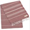 Bersuse Towels Anatolia XL Beach Blanket Throw Blanket Turkish Towel 100% Cotton Extra-Large Quick-Dry Lightweight Premium Peshtemal Towel - 61x82 Inches, Burgundy (Set of 3) view 4