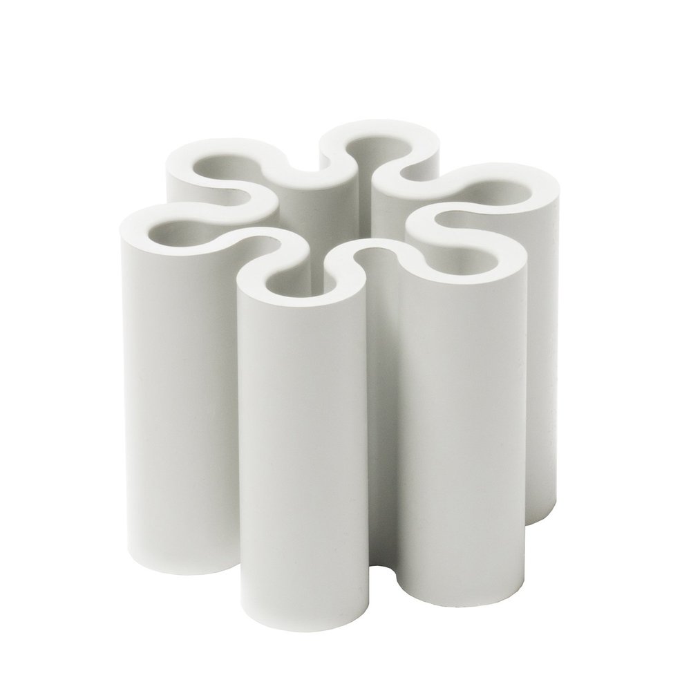  (h concept) +d D-017-WH Splash Mini Umbrella Stand, White