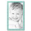ArtToFrames 18x32 inch Weathered Barnwood in Saturated Eggshell Blue Wood Picture Frame, 2WOMSM-ECO150-EBU-18x32 view 3