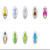 SET OF 9 KNOBS - Animal Babies - DECORATIVE Glossy CERAMIC Cupboard Cabinet PULLS Dresser Drawer KNOBS view 1
