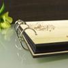Darling Souvenir Custom Wood Wedding Guest Book Rustic Wooden Engraved Guestbook Heart & Pigeon Bird view 4