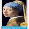 ELITEART-Girl with a Pearl Earring By Johannes Vermeer Giclee Framed Art Canvas Prints Size:30"x23" view 4