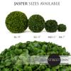 3rd Street Inn Medium Jasper Topiary Ball - Artificial Plant Set - Indoor/Outdoor Wedding Party Decor - Faux Foliage Garden Sphere - Tree and Bush Substitute (11", 6 Pack) view 4